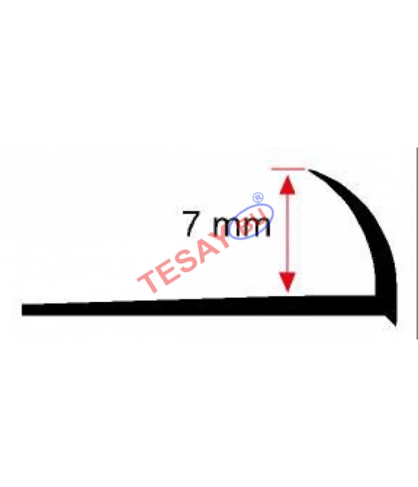 FÇDP07 - 7 mm PVC Fayans Çıtası