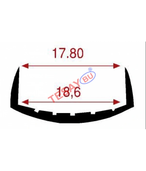 UP-16 / UP-18 / Düz Renk U Profilleri