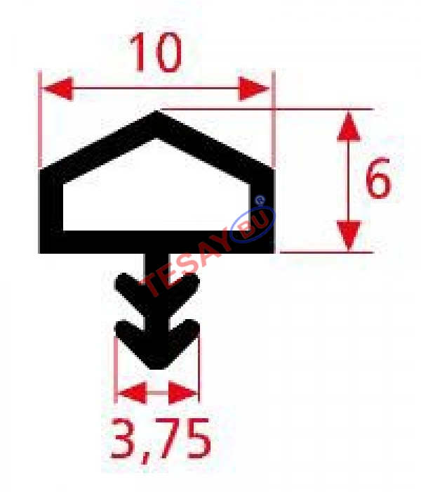 Y-23 / Ahşap Kapı Fitili
