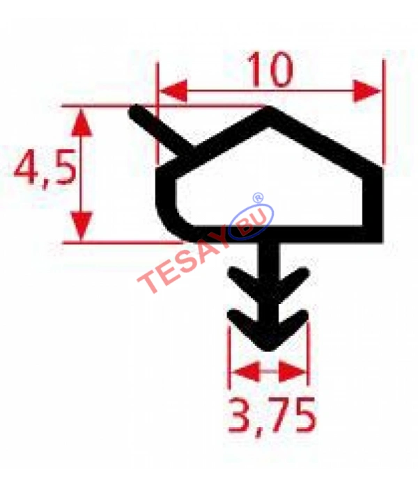 Y-24 B / Ahşap Kapı Fitili