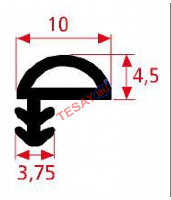 Y-41 / Ahşap Kapı Fitili