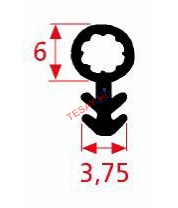 Y-50 / Ahşap Kapı Fitili
