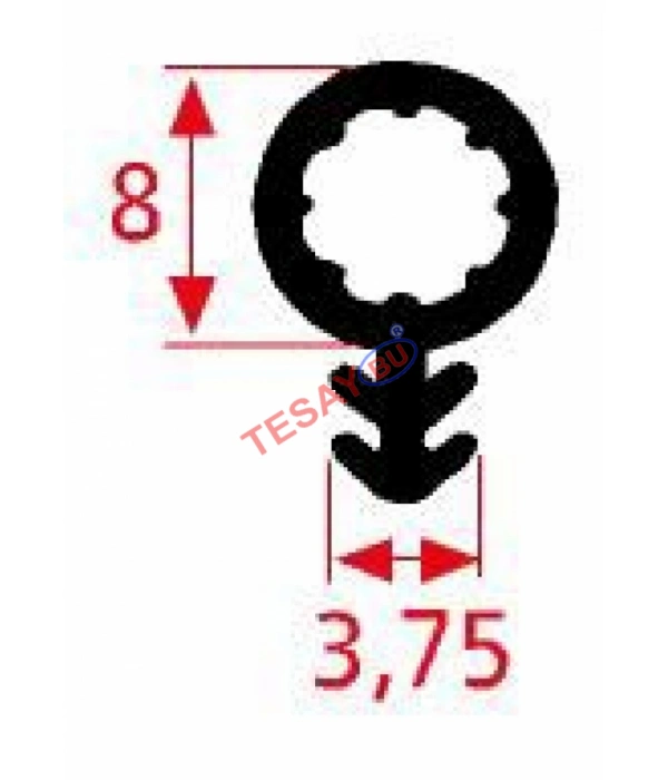 Y-51 / Ahşap Kapı Fitili