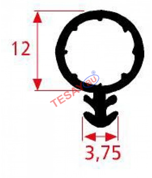 Y-53 / Ahşap Kapı Fitili