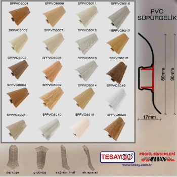 90 MM PVC SÜPÜRGELİK 250 CM