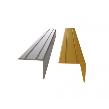 BK2519 - 25x19 ALÜM.VİDA DELİKLİ MERDİVEN KÖŞEBENTİ SARI ELOKSAL 250 CM