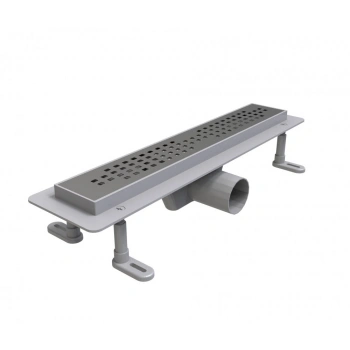 DSTSY5033 – Duş Kanalı 50 CM (Kare Desen Kapak)   SATİNE MAT