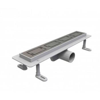 DSTSY6032--Duş Kanalı 60 CM( S Desen Kapak)   SATİNE MAT