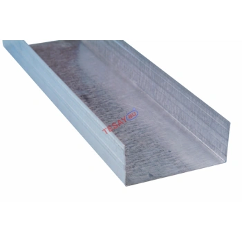 DU75 - Duvar U Profilleri