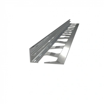 FÇBTK12 - 12 MM ALÜM.TIRNAKLI SERAMİK BİTİM PROFİLİ PARLAK KROM 270 CM