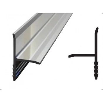 FÇKİK10 10X10 Parlak Alüminyum Seramik İç Köşebent Profili KROM PARLAK