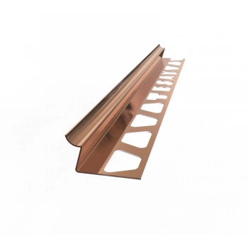 FÇPSİ1060 - AYNA BAKIR İÇ KÖŞE PASLANMAZ FAYANS PROFİLİ