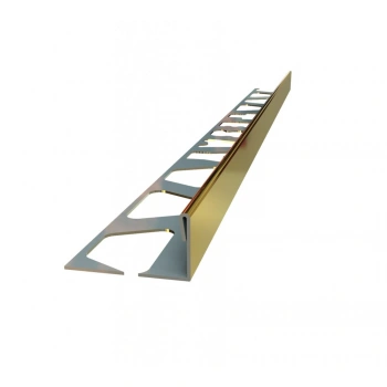 FPSB1020 10 mm Paslanmaz Seramik Bitim Profili 270 cm Ayna Sarı