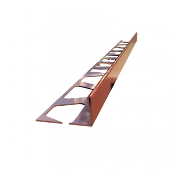 FPSB1060 10 mm Paslanmaz Seramik Bitim Profili 270 cm Ayna Bakır