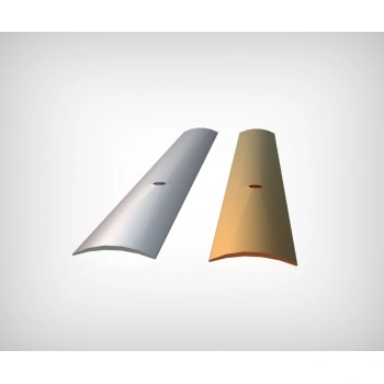 GPRA28 - 28 MM ALÜM. GEÇİŞ PROFİLİ VİDA DELİKLİ MAT ELOKSAL 270 CM