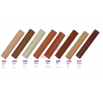 GPRP30 - 30 mm PVC Kaplamalı Geçiş Profili