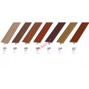 GPRTK25 - 25 MM KAPLAMALI ALÜM. T PROFİL  270 CM.