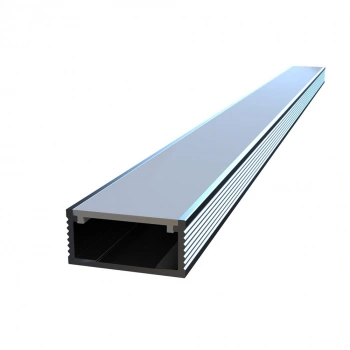 LDBR20 - 20 MM LED KANALLI BORDÜR PROFİLİ POLİKARBON KAPAK 270 CM