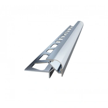 LDFAK10 - 10 MM LEDLİ DIŞ KÖŞE SERAMİK PROFİLİ POLİKARBON KAPAK 270CM
