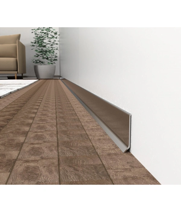 60 MM PARLAK ALÜM. DÜZ SÜPÜRGELİKLER 300CM