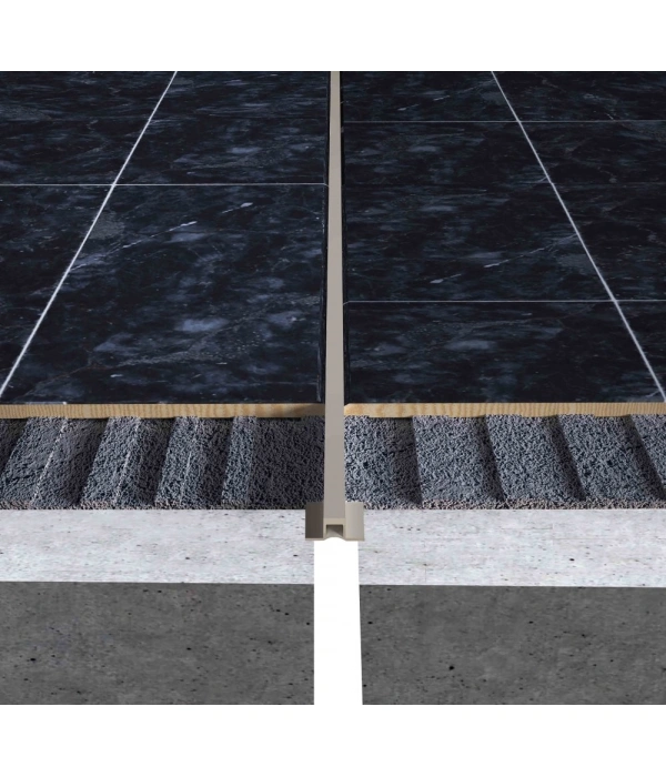 9 MM PVC SERAMİK GRANİT GENLEŞME PROFİLİ BEJ