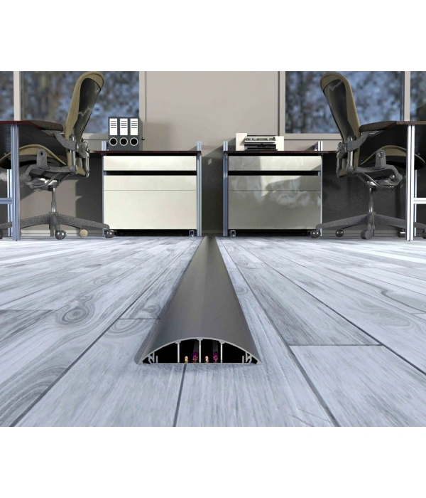 90 MM ALÜM. KABLO GİZLEYİCİ PROFİLİ 300CM