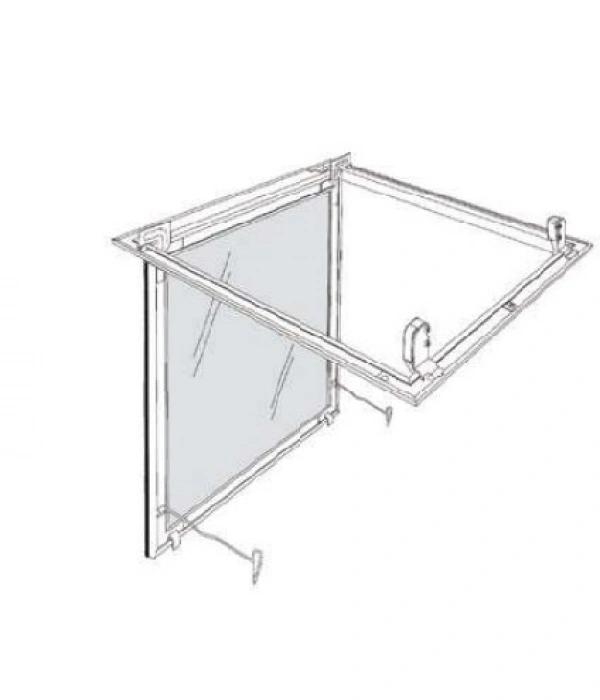 AMKP60*60 Alüminyum Alçıpan Müdahale Kapağı 60x60