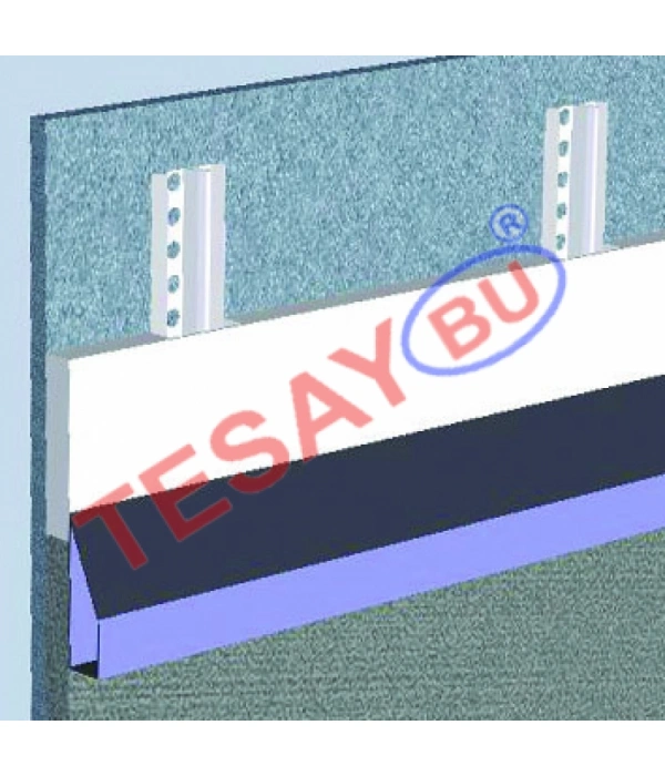 ANOPR10 - 10 mm Galvaniz Ano Profilleri