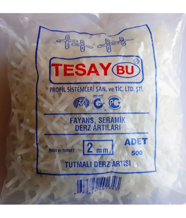 ARTI0202 - 2 mm Tutmalı Derz Artısı