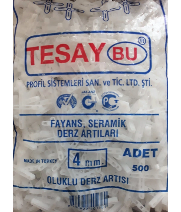 ARTI0401 - 4 mm Oluklu Derz Artısı