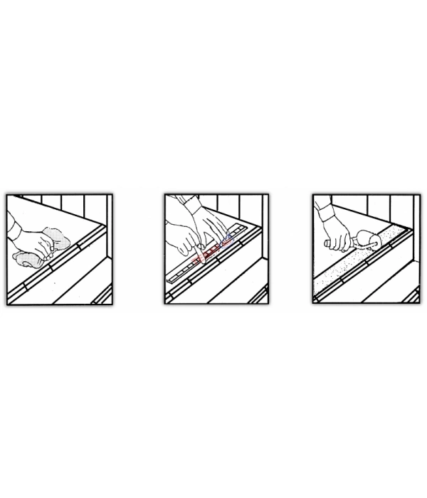 Z.BANDKY25-Merdiven Kaydırmazlık Bantları