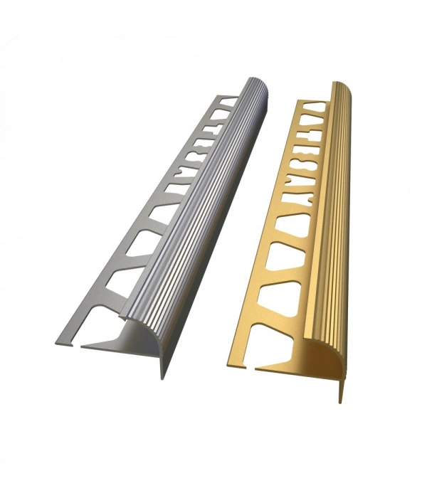 ALÜMİNYUM MERDİVEN BASAMAK BURUNLUĞU PROFİLİ 250 CM
