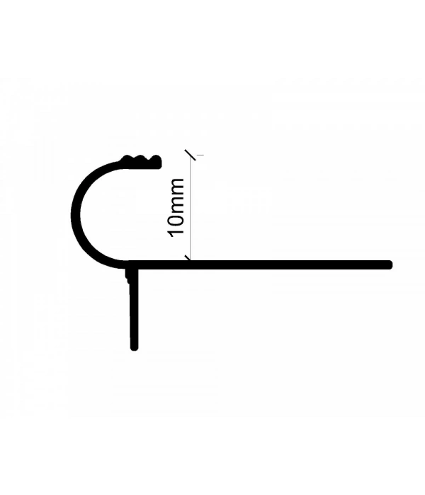 ALÜMİNYUM Ç MERDİVEN BURUNLUĞU 250 CM