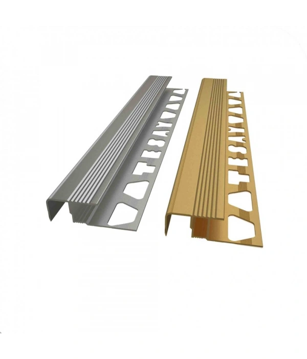 BFFP12 12MM İKİ YÖNLÜ ALMİNYUM MERDİVEN BASAMAK PROFİLİ 250 CM