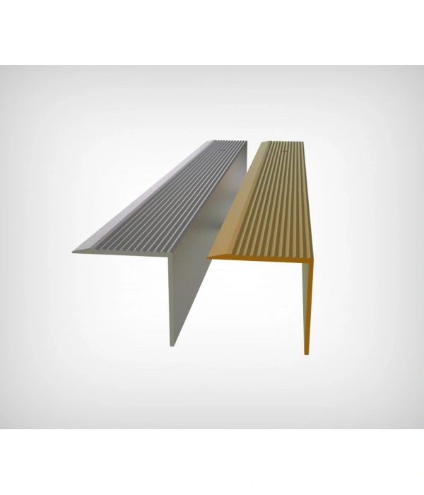 BK3030 - 30x30 ALÜM.VİDA DELİKLİ MERDİVEN KÖŞEBENTİ SARI ELOKSAL 250 CM.