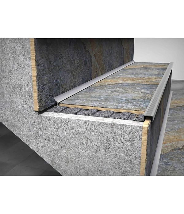 ALÜMİNYUM MERDİVEN BASAMAK PROFİLİ 250 CM