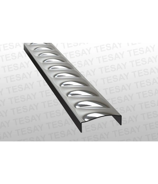 BRCK3014 - 30 mm Burgu serisi bordür profilleri (süper ayna )