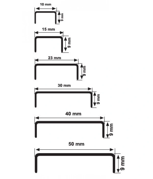 BRCL4010 - 40 mm Paslanmaz Çelik Bordür (Süper Ayna)270 CM