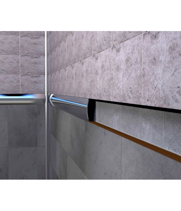 BRDA3010 - 30 mm Dış Bükey Bordür Profili