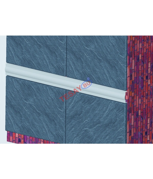 BRDA3030 - 30 mm Dış Bükey Bombeli Bordür Profili