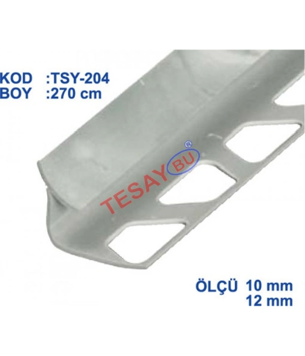 TSY-400 12 MM DESENLİ İÇ KÖŞE SERAMİK PROFİLLERİ 270 CM