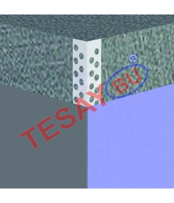 DKPALM300 - Alüminyum Alçı Köşe Profilleri
