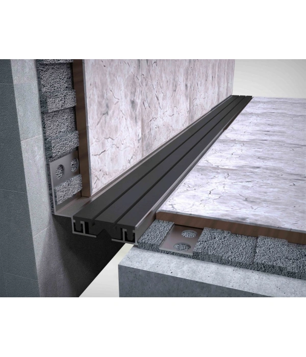 DLTA5020 - 50 mm SERAMİK ALTI DUVAR ZEMİN DİLATASYON PROFİLİ