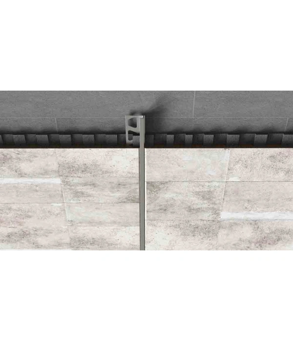 DRZA10 - 10 MM ALÜM. SERAMİK DERZ PROFİLİ MAT ELOKSAL 270