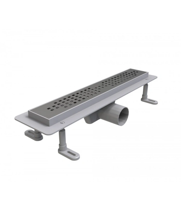 DSTSY6033 – Duş Kanalı 60 CM (Kare Desen Kapak)   SATİNE MAT