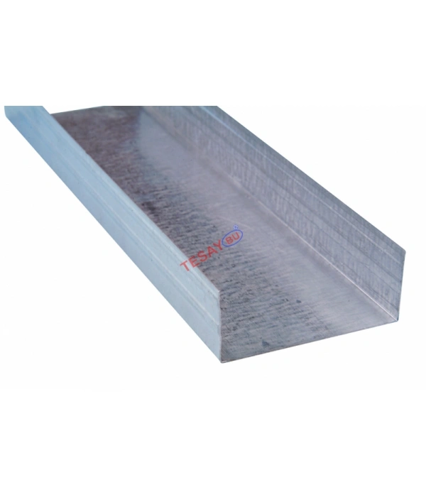 DU75 - Duvar U Profilleri