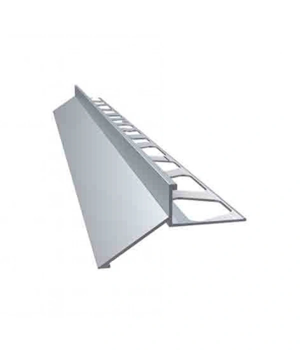 FÇBD10-10 MM ALÜM.SERAMİK DAMLALIKLI BİTİM PROFİLİ MAT ELOKSAL 270 CM