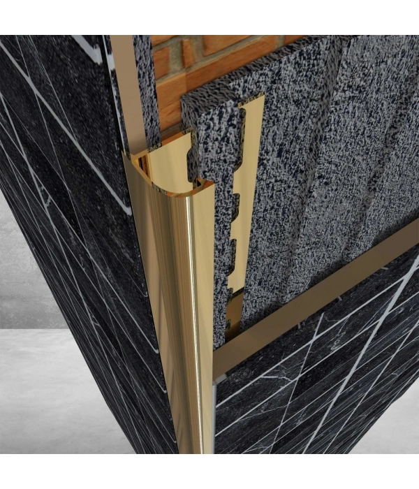 FÇDAK06 - 6 mm Parlak Alüm. Dış Köşe Fay.Çıtaları