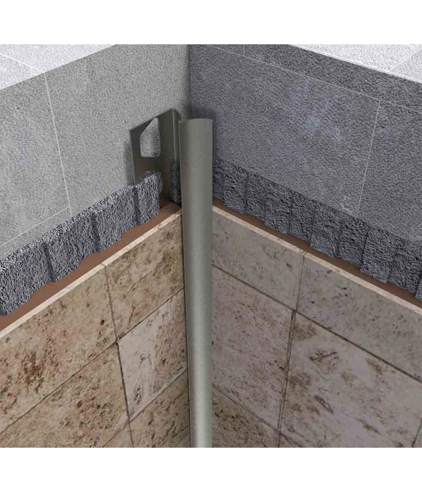 FÇİAX10-10 MM ALÜMİNYUM BRONZ FAYANS PROFİLİ