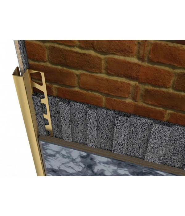 FÇKP14-14 MM MAT ELOKSAL ALÜMİNYUM KARE KÖŞE 270 CM